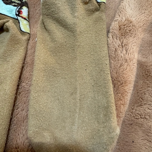 Van Gosh Sunflowers Painting Artistic Floral Socks - Picture 5 of 6